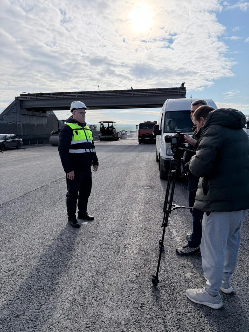 Продолжается активная реконструкция трассы М-4 «Дон»